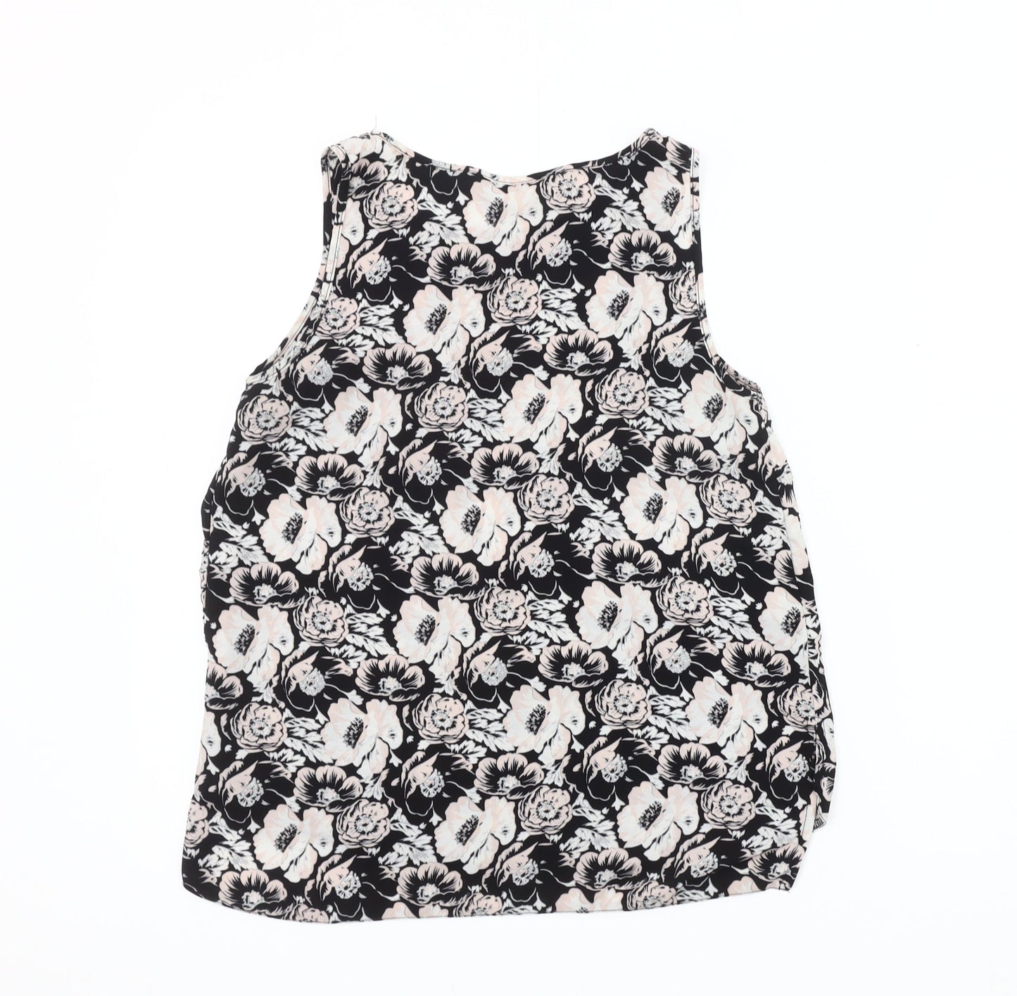 Womens UK Size 6 Dorothy Perkins Black Basic Tank