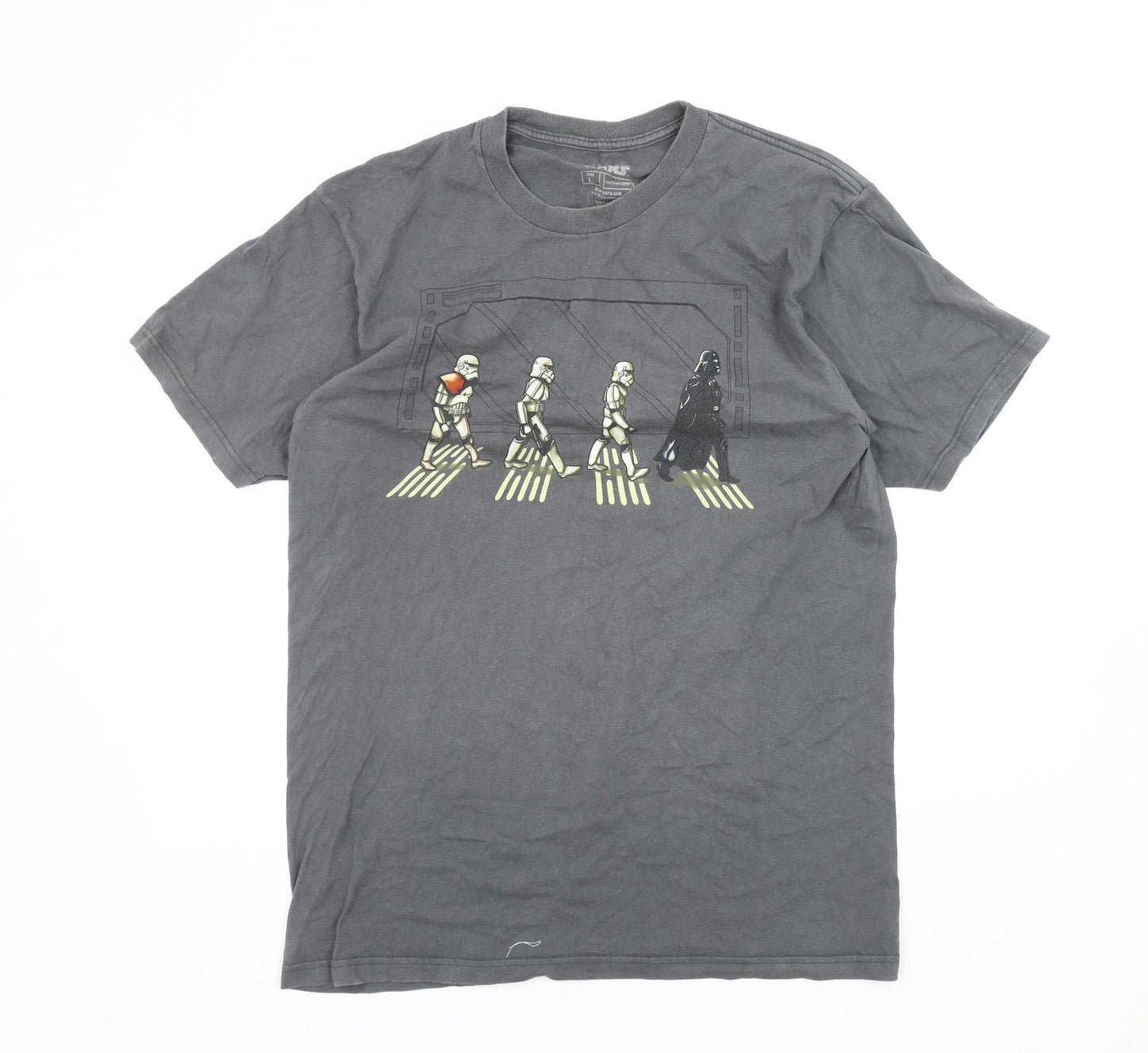 Star Wars Graphic T-Shirt Men’s Large Grey Crew Neck