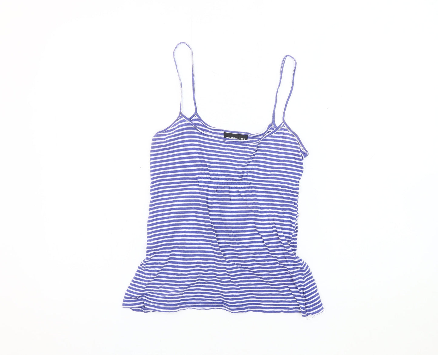 Womens UK Size 8 Warehouse Blue Camisole Tank