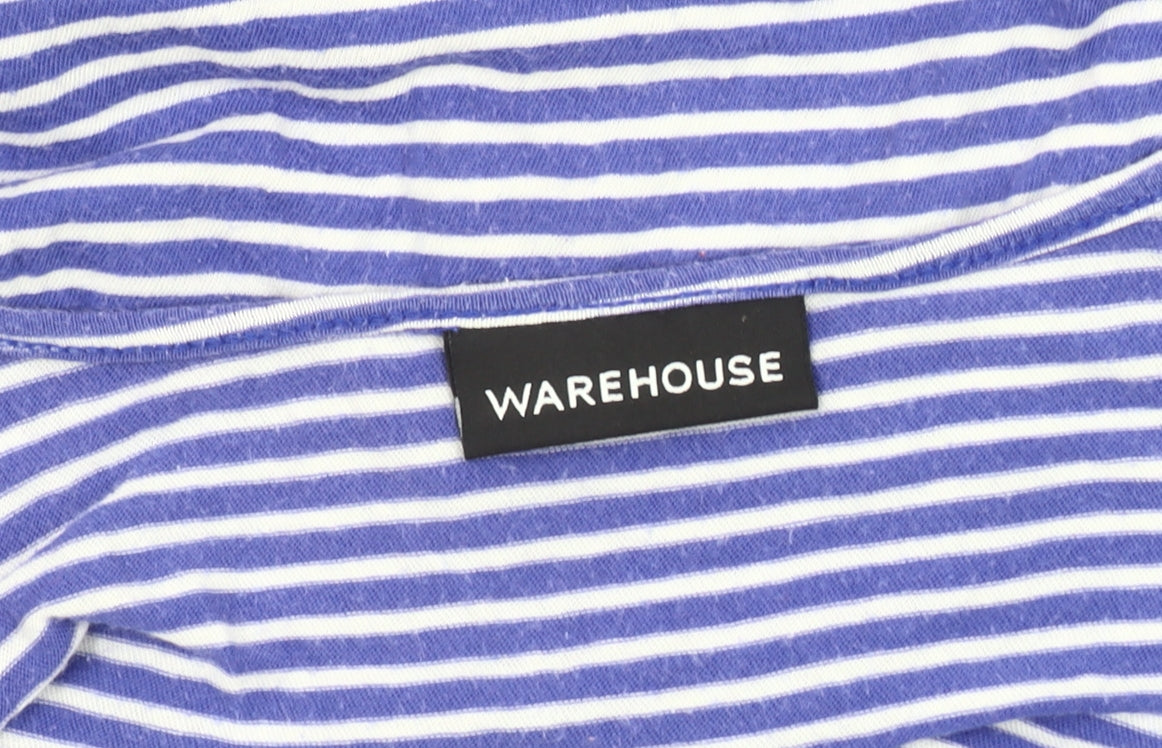 Womens UK Size 8 Warehouse Blue Camisole Tank