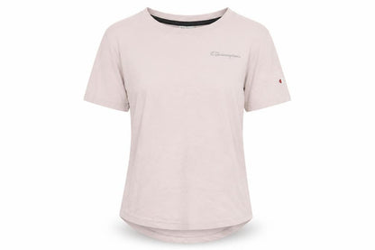 Womens UK Size M Champion Pink Basic T-Shirt