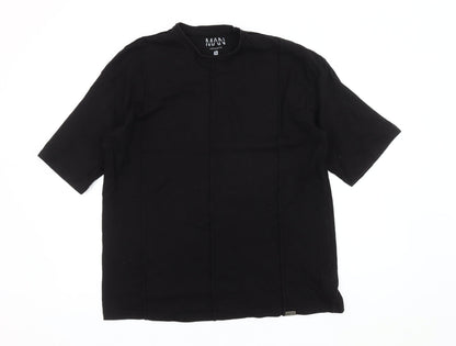 Mens UK Size S boohooMAN Black  T-Shirt