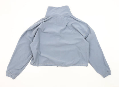 Abercrombie & Fitch Blue Women's L High Neck Sweatshirt