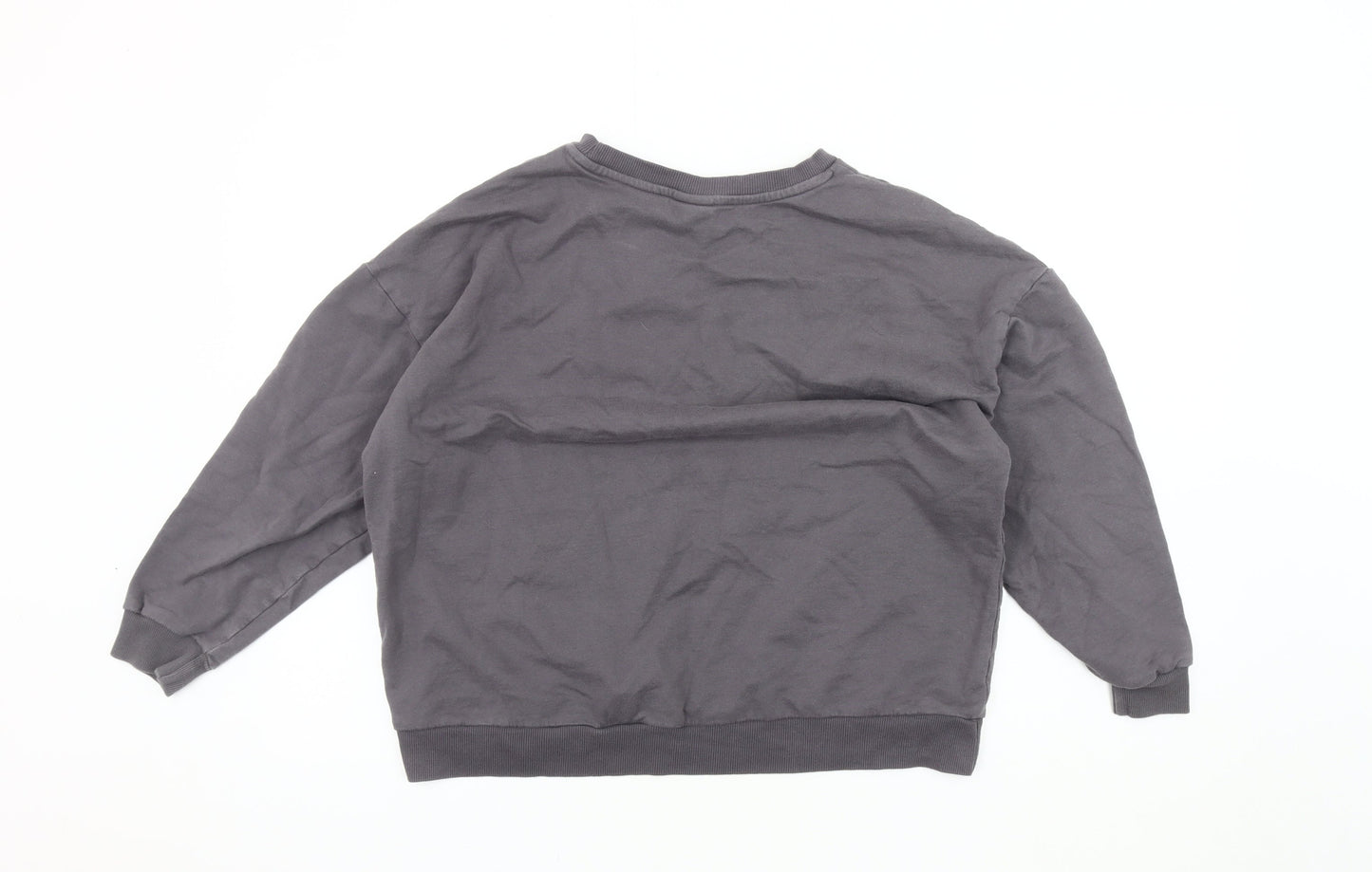 Womens UK Size 10 Disney Grey Pullover Sweatshirt