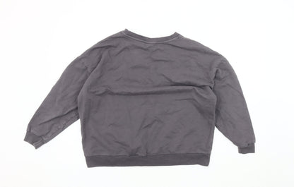 Womens UK Size 10 Disney Grey Pullover Sweatshirt