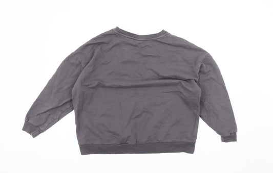 Womens UK Size 10 Disney Grey Pullover Sweatshirt