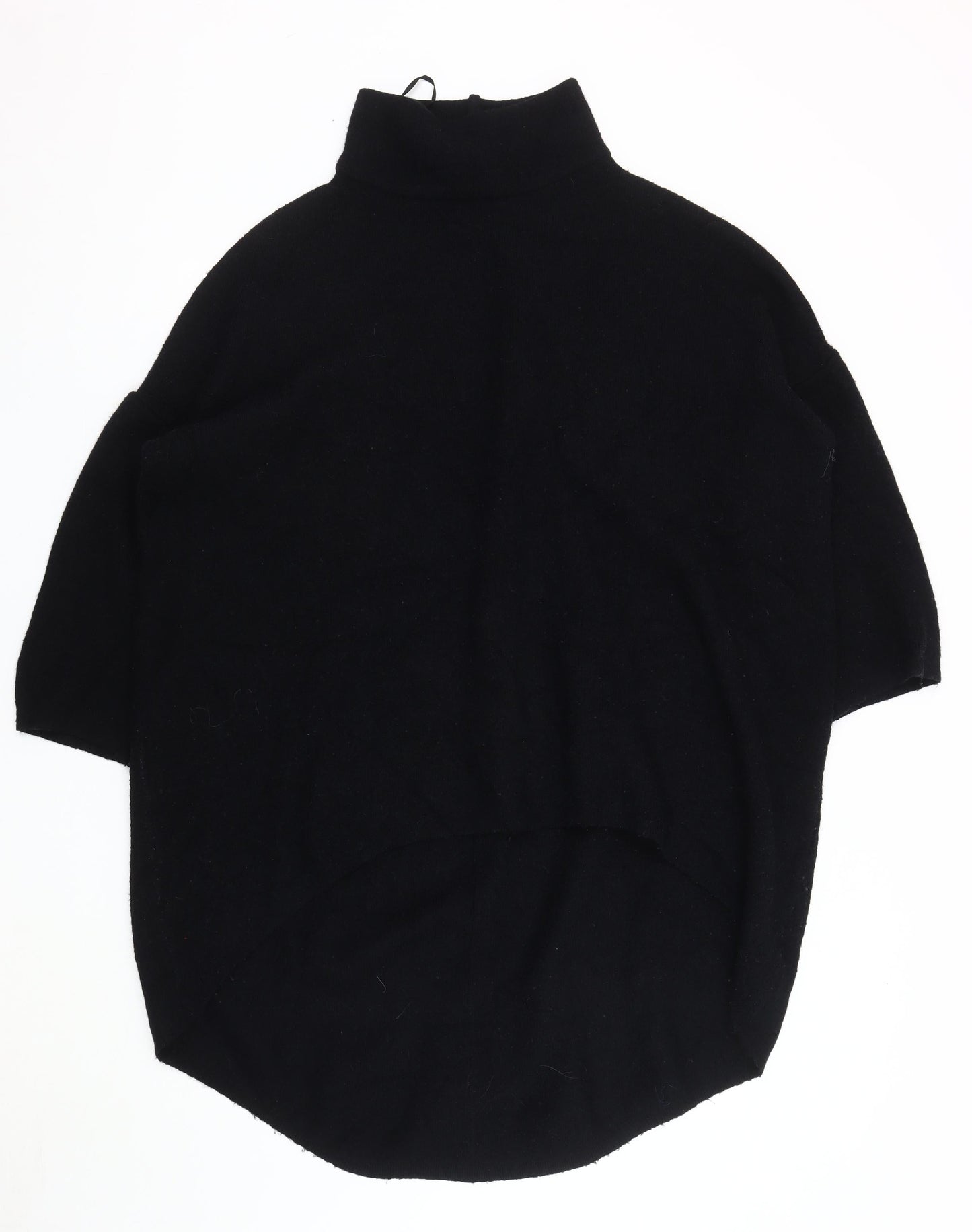 Womens UK Size M Apricot Black Pullover Jumper