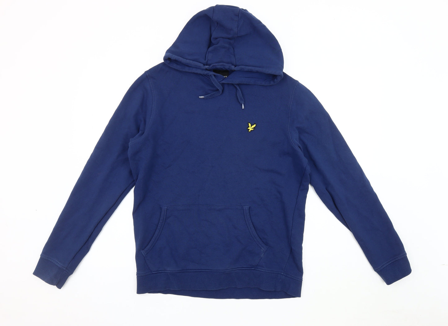 Mens UK Size S Lyle & Scott Blue Pullover Hoodie