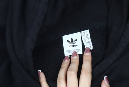 Adidas Women’s Black Pullover Hoodie Size 10 - Hooded Fleece