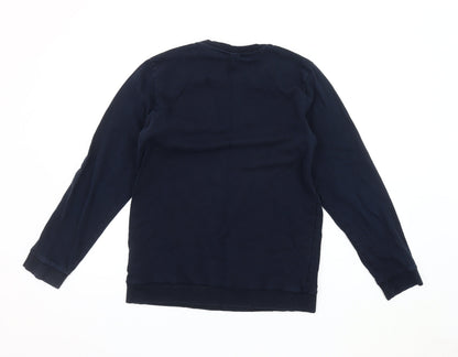 Napapijri Boys Blue Pullover Sweatshirt 16 Years