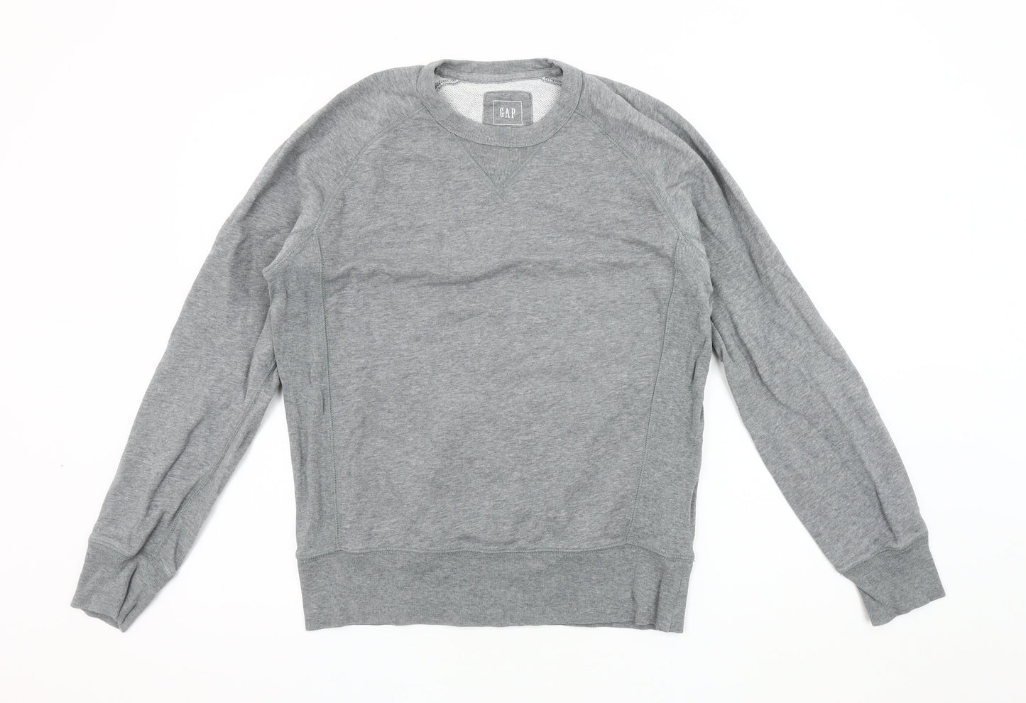 Mens UK Size XS Gap Grey Pullover Sweatshirt
