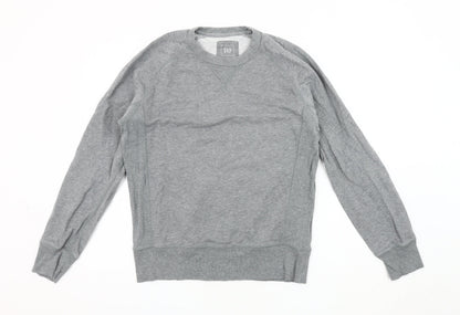 Mens UK Size XS Gap Grey Pullover Sweatshirt