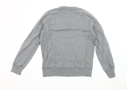 Mens UK Size XS Gap Grey Pullover Sweatshirt