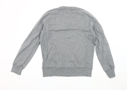 Mens UK Size XS Gap Grey Pullover Sweatshirt