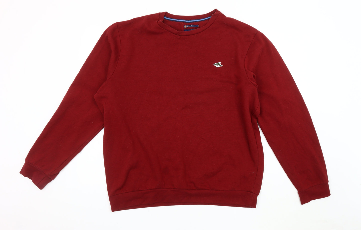 Mens UK Size XL Le Shark Red Pullover Sweatshirt