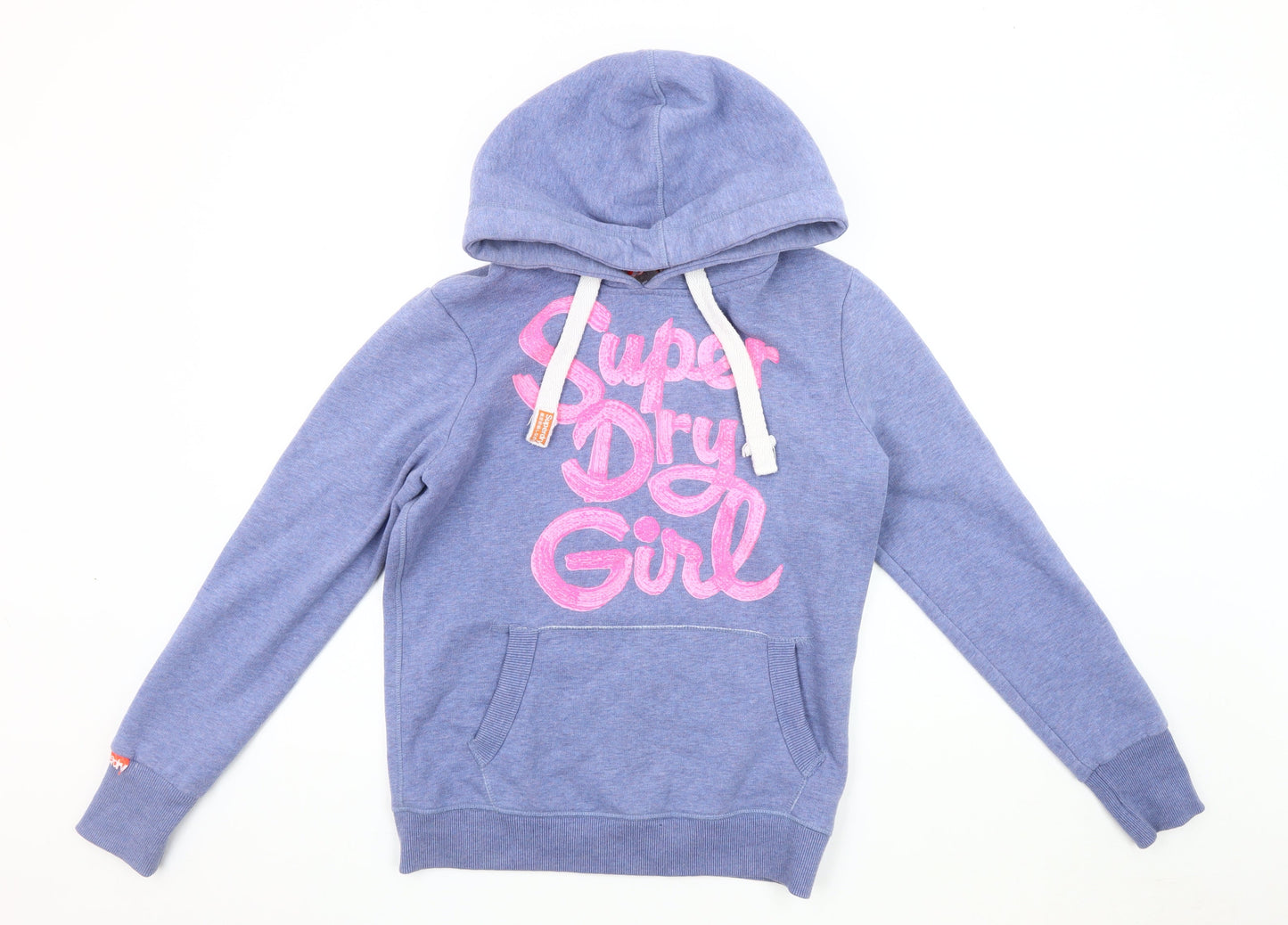 Superdry Women's Blue Pullover Hoodie M