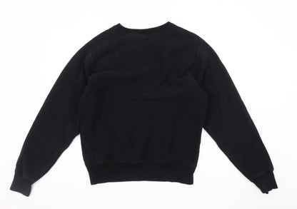 Mens UK Size S Champion Black Pullover Sweatshirt