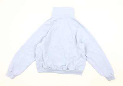 Hollister Women's Blue Pullover Sweatshirt Size S