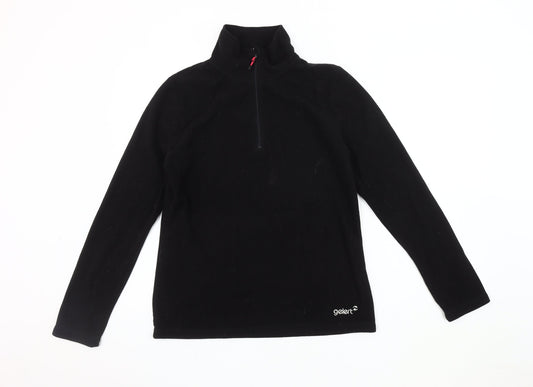 Gelert Women's Black Fleece Pullover Sweatshirt Size 10