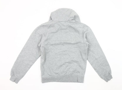 Mens UK Size S Nike Grey Pullover Hoodie
