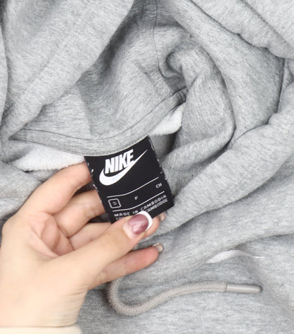 Mens UK Size S Nike Grey Pullover Hoodie
