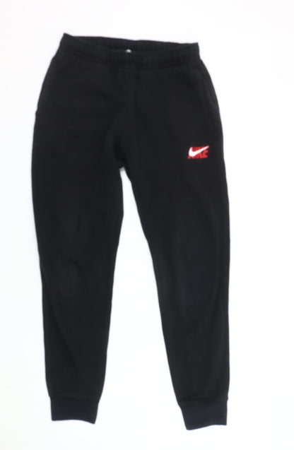 Nike Men's Black Jogger Trousers XS - Elastic Waist Gym