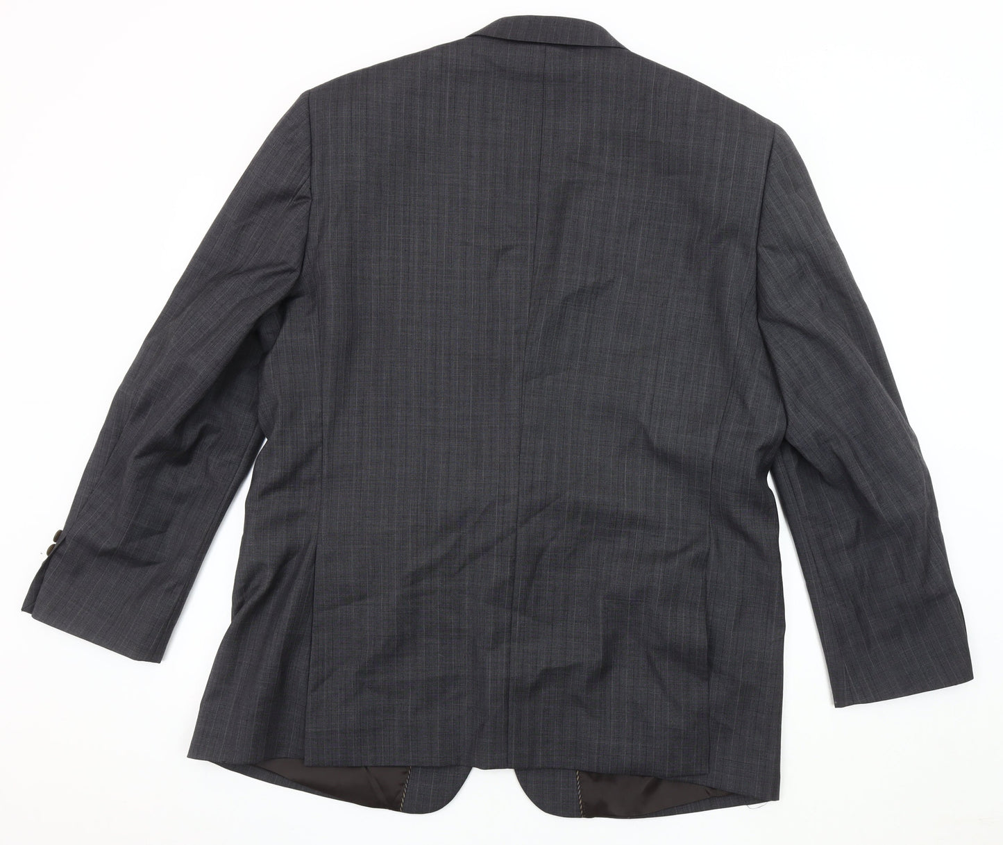 Mens UK Size 44 Brook Taverner Regular Grey Suit Jacket