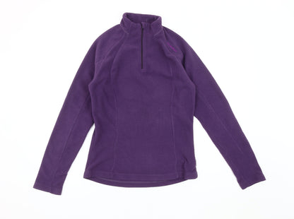 Quechua Women's Purple Fleece Pullover Sweatshirt - M