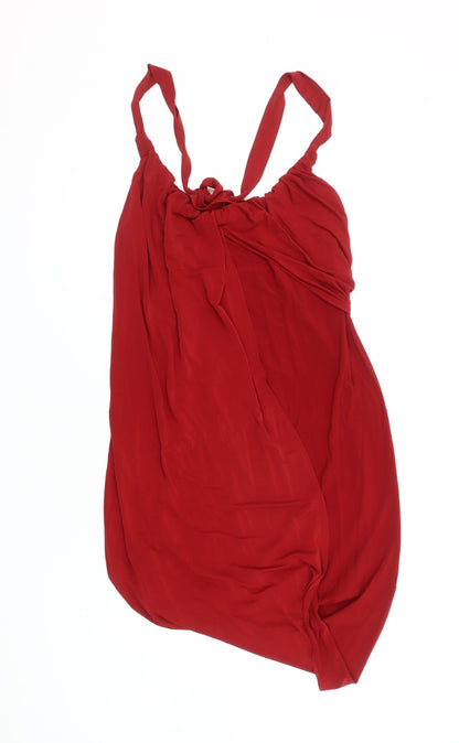 Firetrap Women's Red Sleeveless Tank Top L