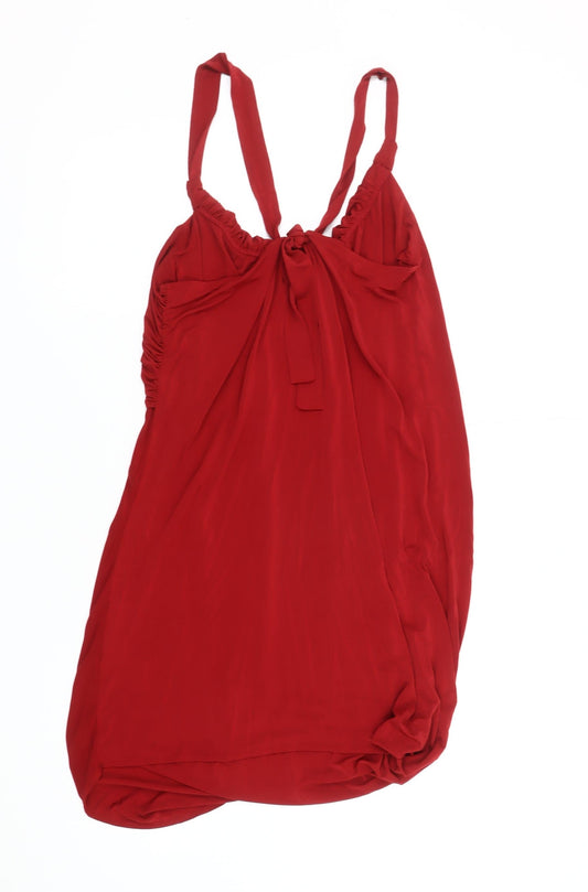 Firetrap Women's Red Sleeveless Tank Top L