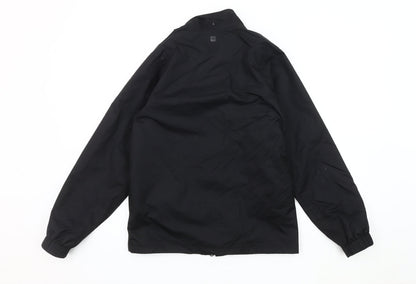 Mountain Warehouse Boys Black Jacket 11-12 Yrs Waterproof