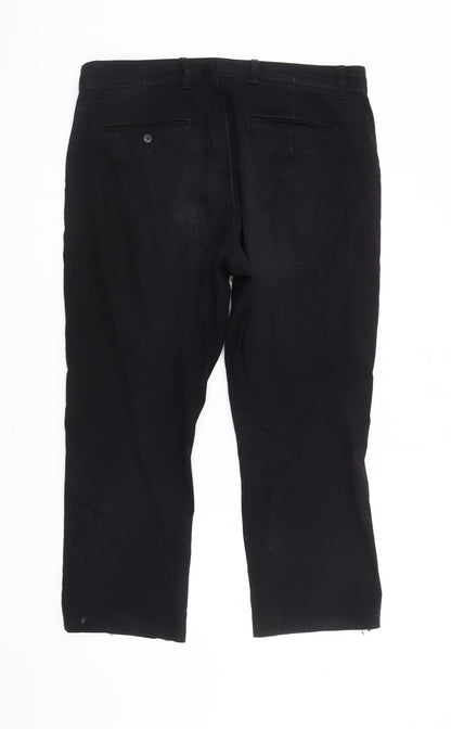 Kirkland Men's Black Chino Trousers 36R