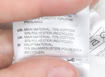 Adidas Women's White Pullover Sweatshirt Size 4