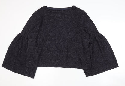 Womens UK Size 14 Marks and Spencer Black Pullover Jumper