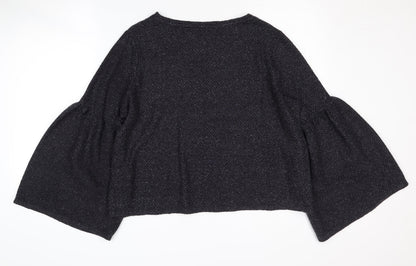 Womens UK Size 14 Marks and Spencer Black Pullover Jumper