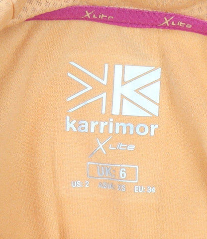 Karrimor Women's Orange Running Jacket, Size 6