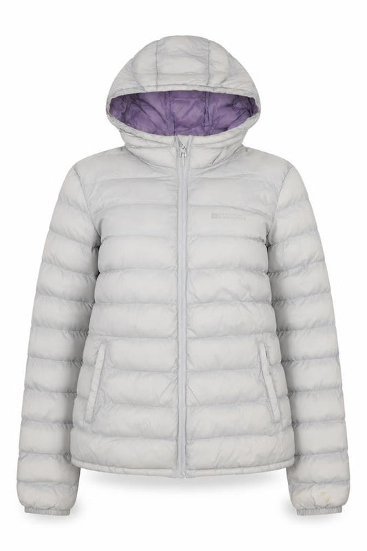 Womens UK Size 10 Mountain Warehouse Grey Puffer Jacket
