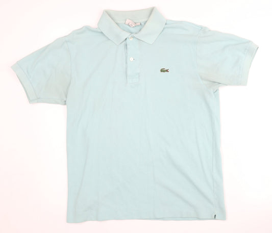 Lacoste Men's Blue Polo Shirt, Medium, Classic Fit