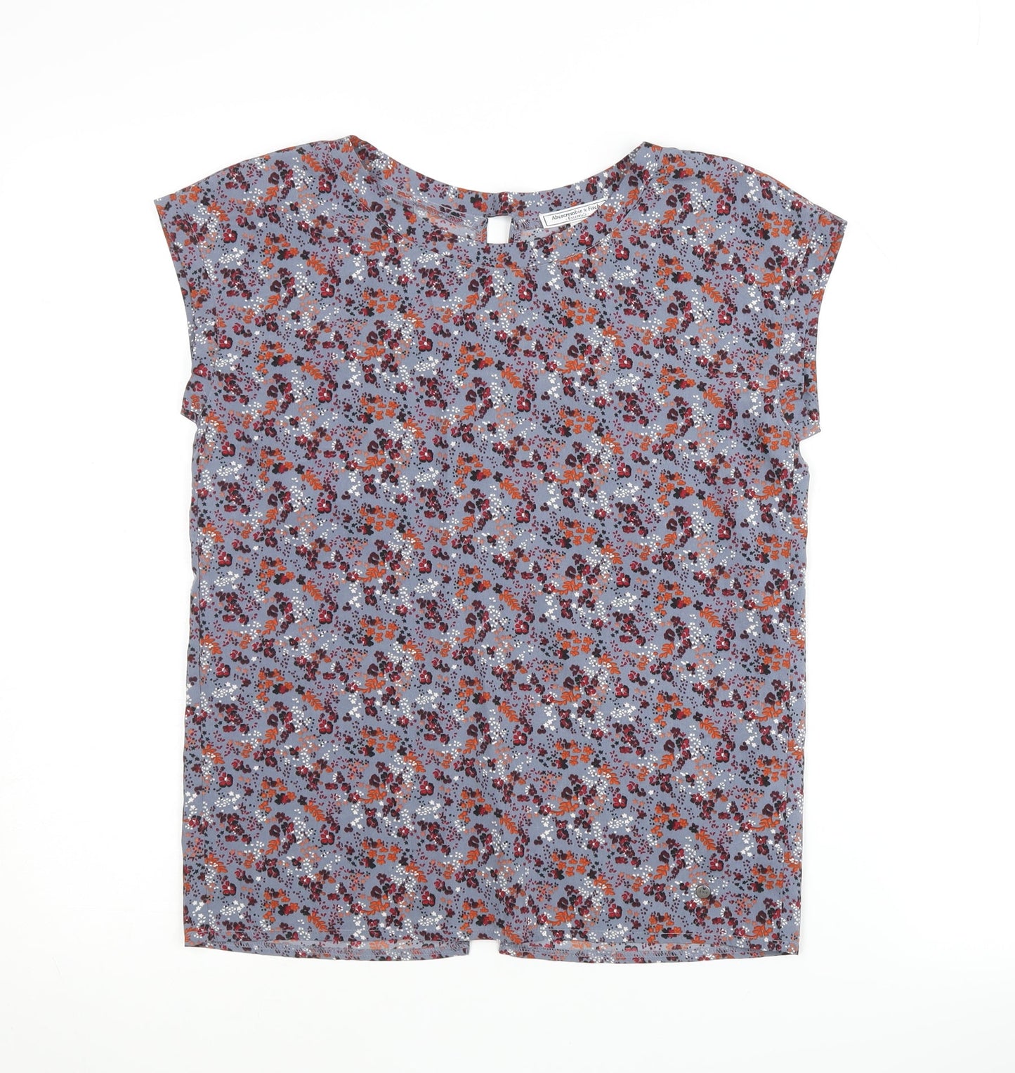 Womens UK Size XS Abercrombie & Fitch Multicoloured Basic Blouse