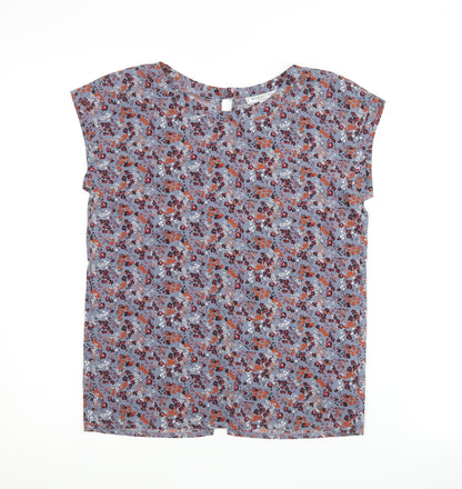 Womens UK Size XS Abercrombie & Fitch Multicoloured Basic Blouse