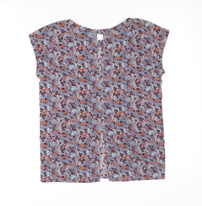 Womens UK Size XS Abercrombie & Fitch Multicoloured Basic Blouse