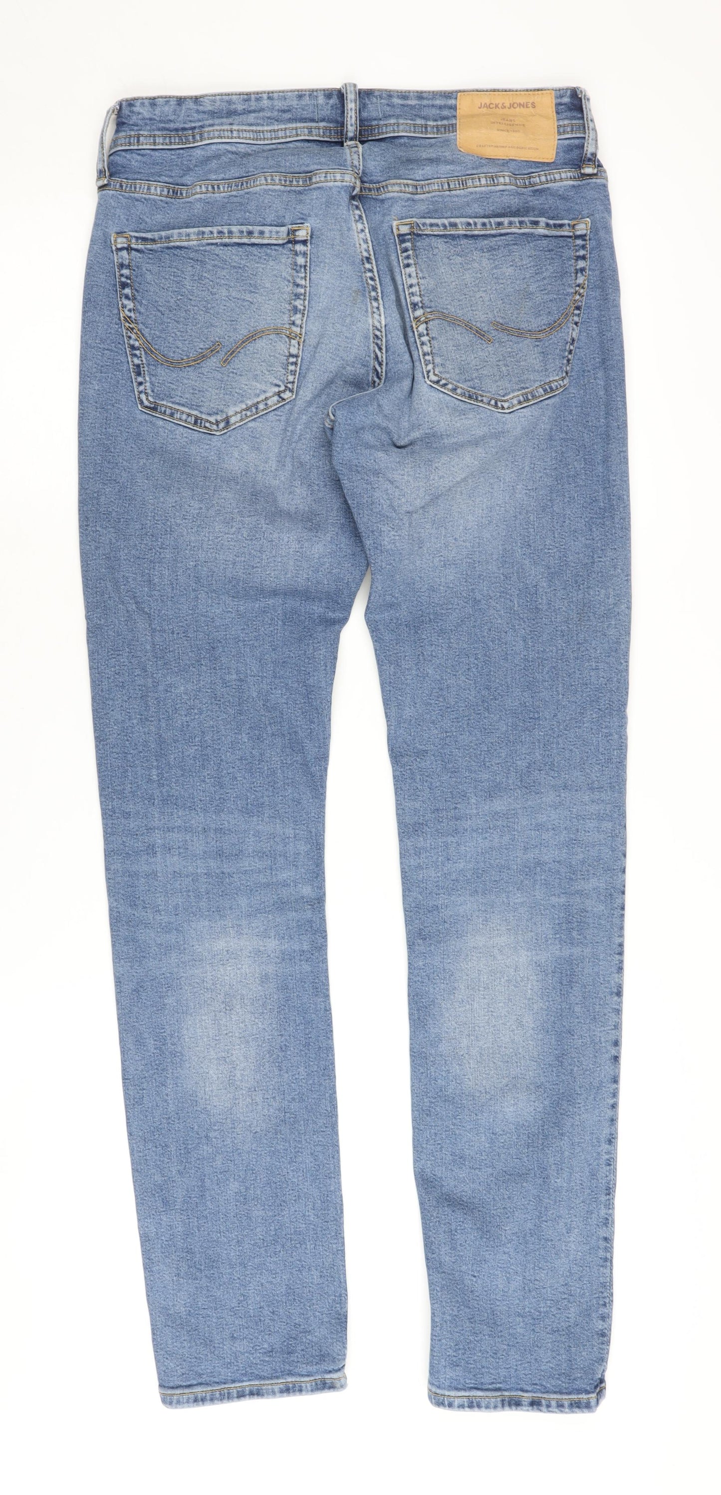 Jack & Jones Men's Blue Slim Fit Jeans 31x34