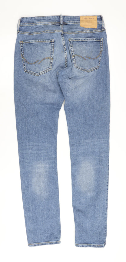 Jack & Jones Men's Blue Slim Fit Jeans 31x34