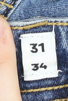 Jack & Jones Men's Blue Slim Fit Jeans 31x34