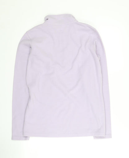 Womens UK Size M Mountain Warehouse Purple Full Zip Sweatshirt