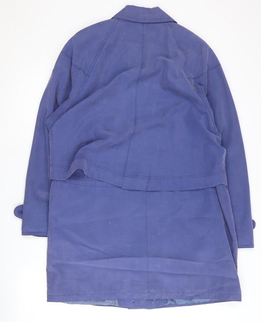 Austin Reed Women's Blue Overcoat, Size 12