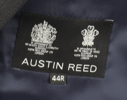Austin Reed Men's Grey Suit Jacket 44R Business Formal