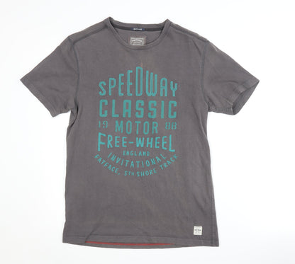 Mens UK Size S FatFace Grey  T-Shirt