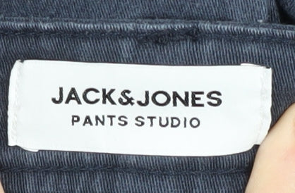 Jack & Jones Men's Slim Straight Blue Jeans