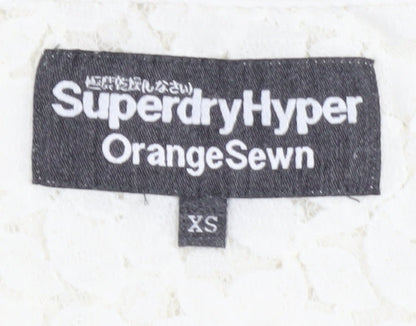 SuperdryHyper Women's Ivory XS T-Shirt Casual